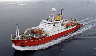 British Antarctic Survey Ship